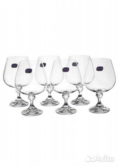 Набор бокалов для бренди Julia Bohemia