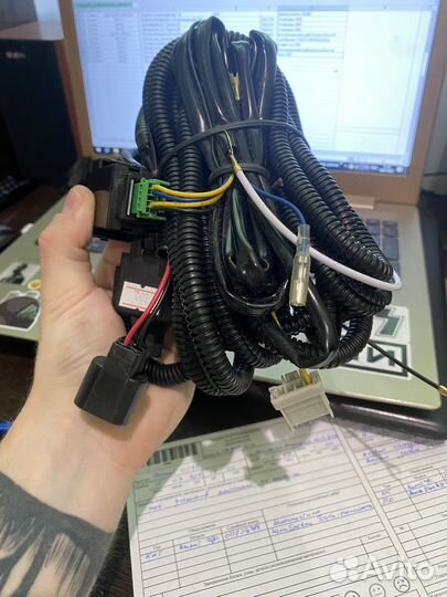 Проводка в птф