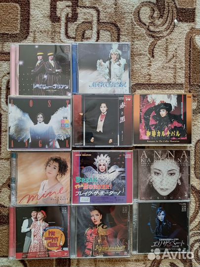 Takarazuka CD и DVD диски