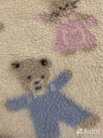 Плед детский из 100 шерсти мериноса