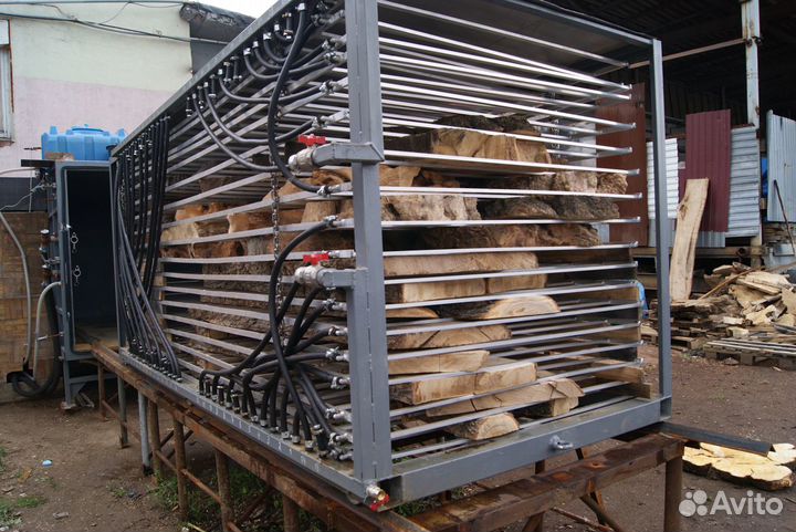 Сушка древесины (пиломатериала), дерева вакуумная