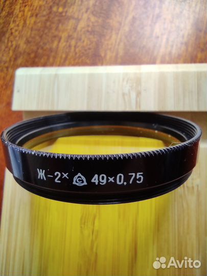 Светофильтры для фото 52*0,75; 49*0,75; 40,5*0,5