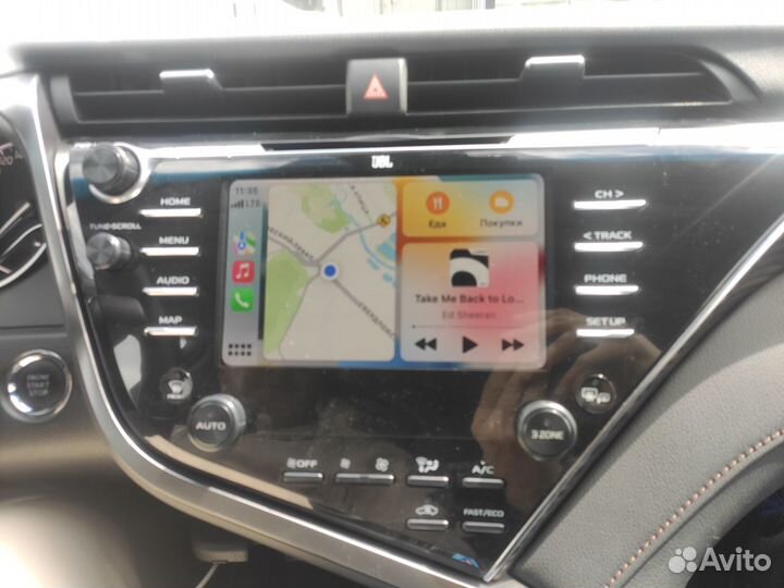 Шгу Camry 70 активация CarPlay Android Auto
