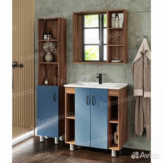 Зеркало Венеция Камилла 75 морское дерево