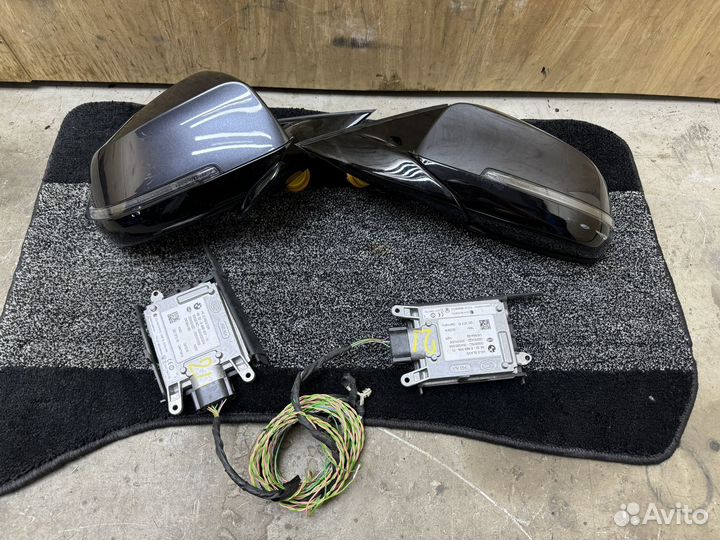 Слепые зоны BMW f10 f12 f01 LCI Рестайлинг