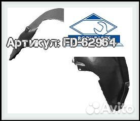 Подкрылок передний левый Fiat Grande Punto