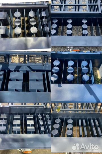 Вибростанок для изготовления блоков, с завода