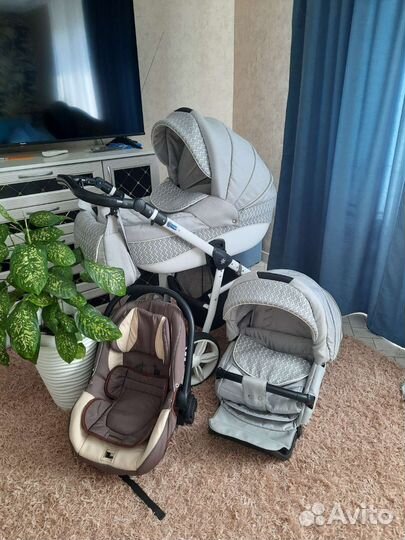 Коляска 3 в 1 автолюлька в подарок