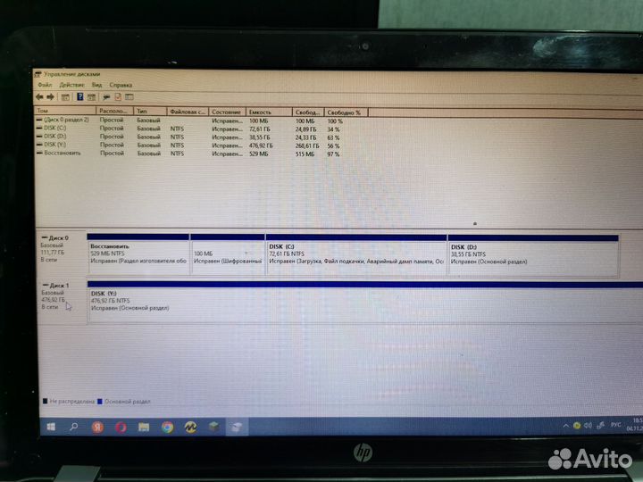 Ноутбук HP pavilion 15-e034sr