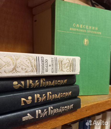 Брэдбери, Ж.Верн, Стивенсон, Ремарк, Есенин и др