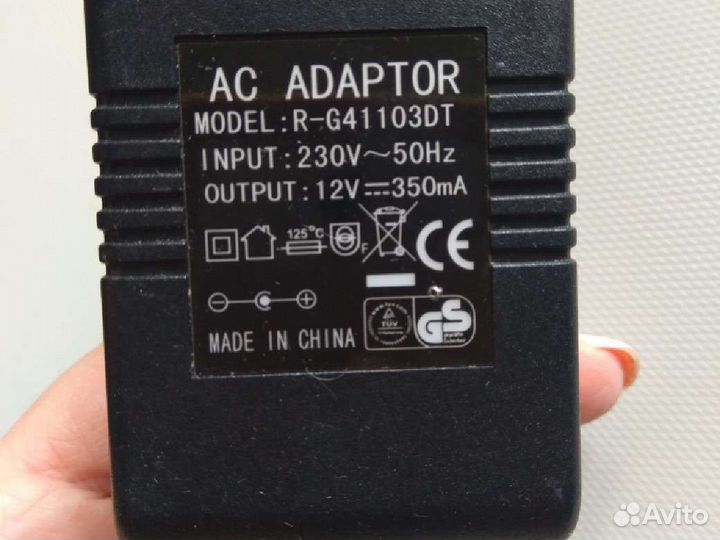 Адаптер блок питания 12v