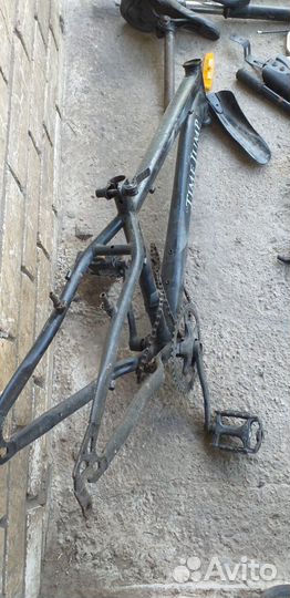 Велосипед time jump на запчасти