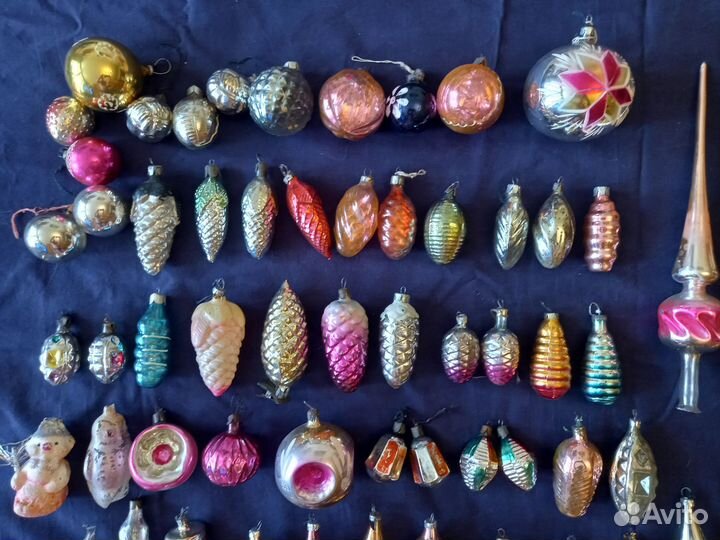 Елочные игрушки СССР