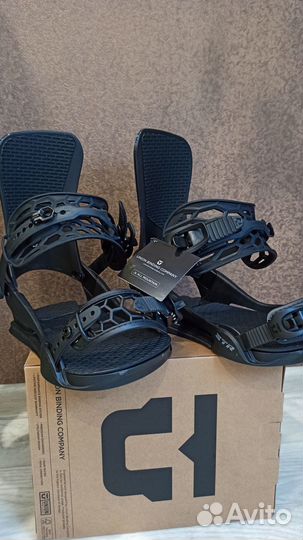 Крепления для сноуборда Union STR. Новые