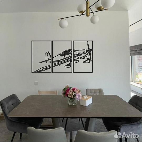 Панно из металла