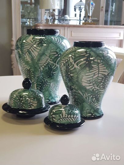 Вазы керамические 2 шт