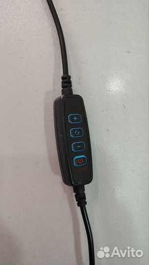 Кольцевая LED лампа со штативом для съемки 27 см