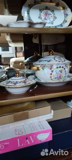 Набор столовой посуды новый