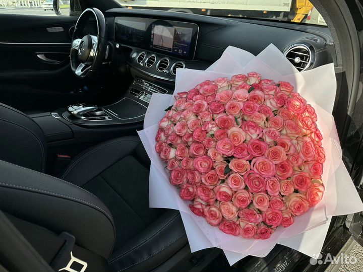 Розы, букет цветов, 101 роза, 51 роза Розы опт