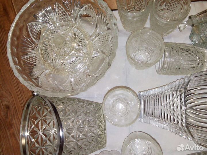 Хрусталь СССР посуда