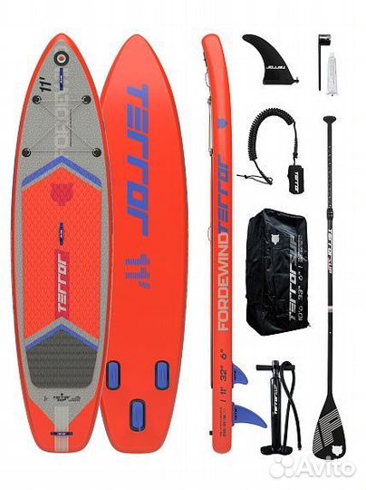 Доска SUP борд Terror 11' Fordewind Red