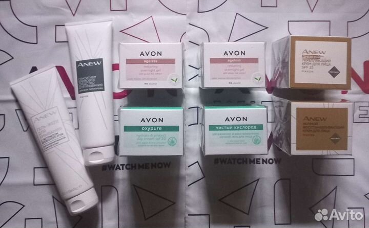 Духи, спреи для тела, крема anew, avon