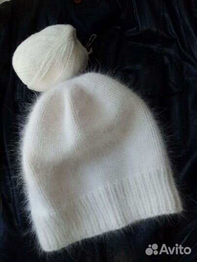 Шапочка зимняя с помпономом