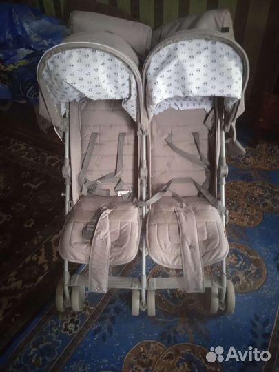 Коляска для двойни