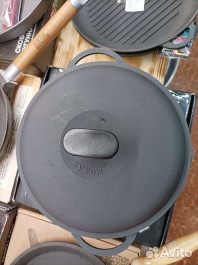 Кастрюля чугун 3л