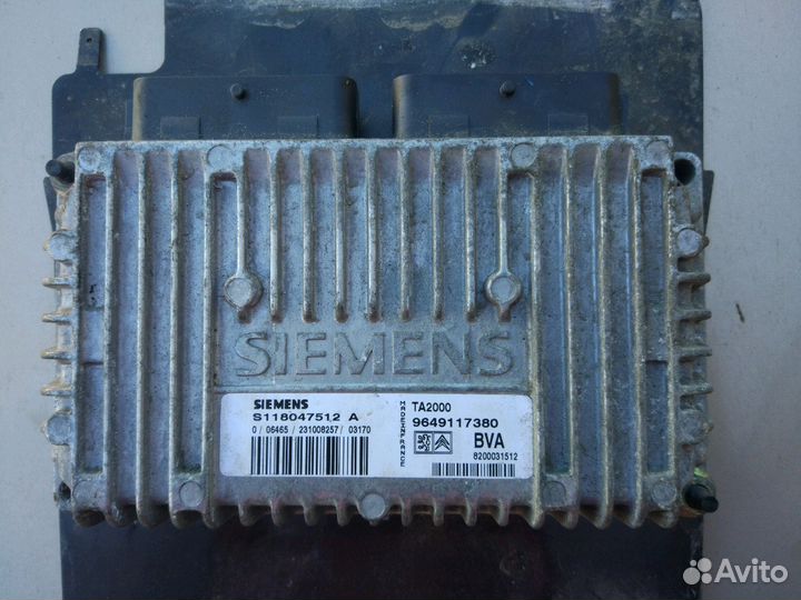 Эбу АКПП al4 Пежо 206 TA2000