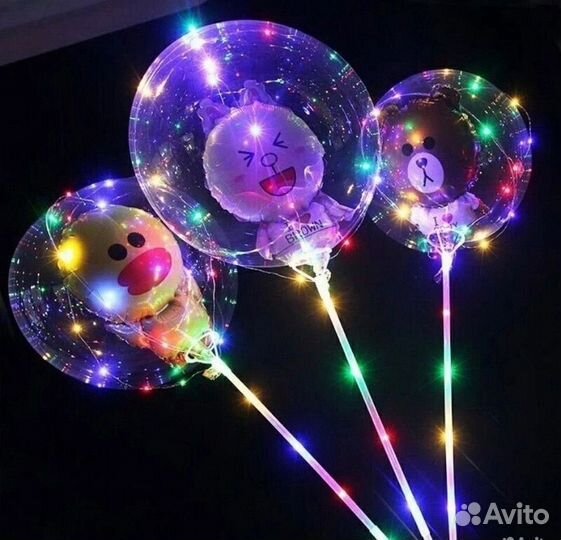 Светящиеся шары вертолётики игрушки оптом 93