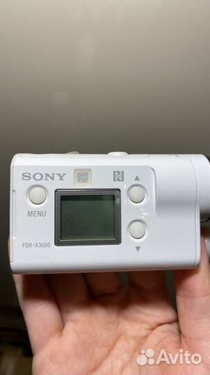 Экшен камера Sony 4k fdr x3000