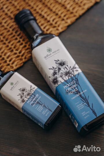 Масло льняное (250 мл, 0.55 кг)