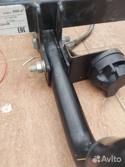 Фаркоп на калину, гранту хэтчбек (съёмный крюк)