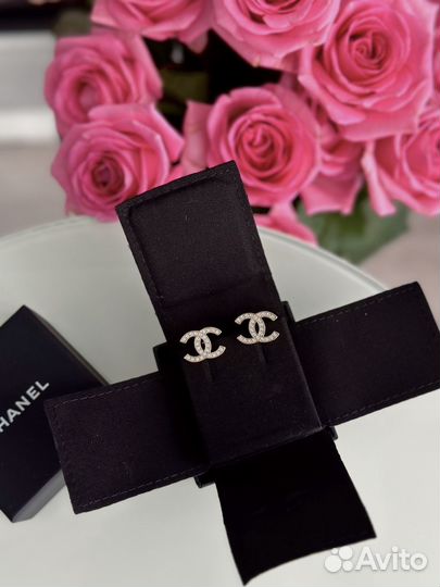 Серьги Chanel