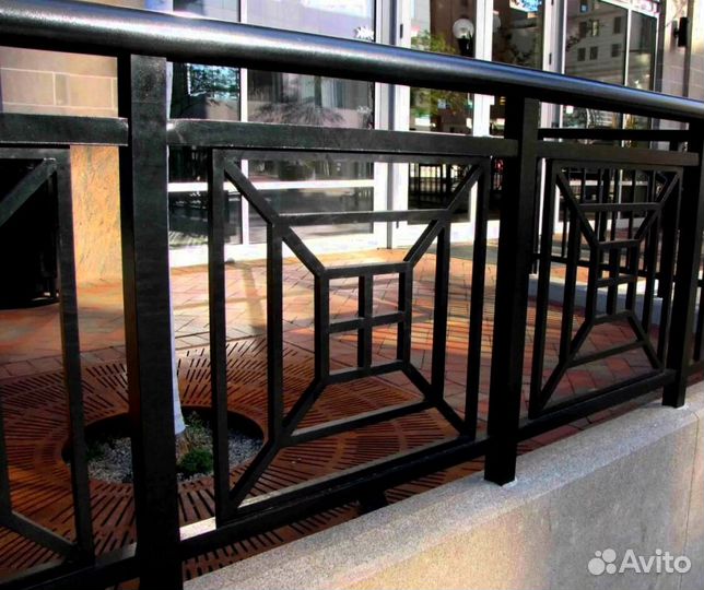 Ограждения металлические Модель № 497