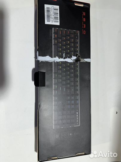 Клавиатура metoo zero игровая с подсветкой