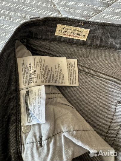 Джинсы levis 501 w27 L28