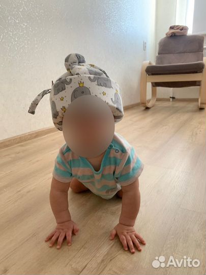 Детский шлем защитный для малышей