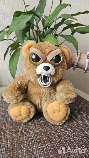 Мягкая игрушка мишка фейсти петс Feisty Pets