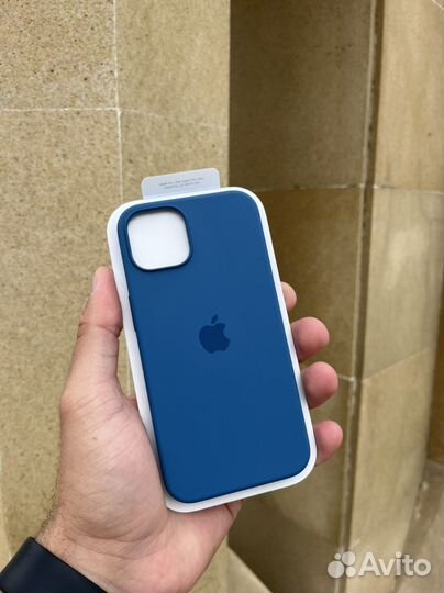 Apple silicone case iPhone 13 (blue)