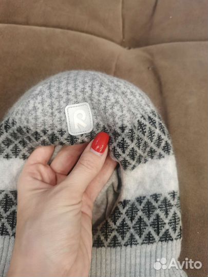 Шапка шлем reima зимняя 46