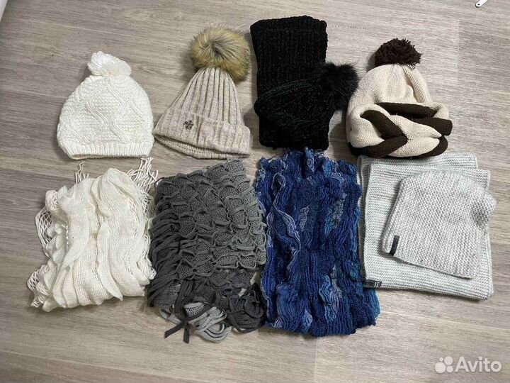 Шапки, шарфы женские