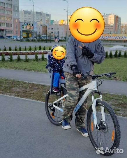 Детское велокресло hamax siesta