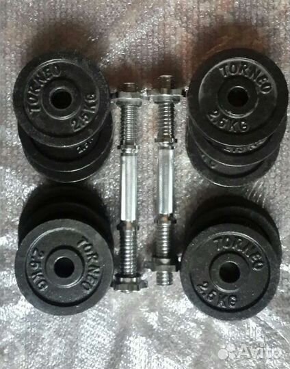 Гантели Torneo 35 кг