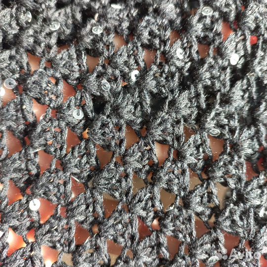 Юбка/платье кроше из хлопка и шелка