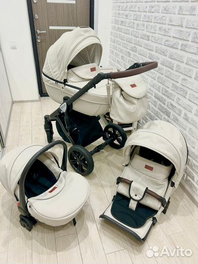 Коляска verdi 3 в 1 mocca (2023 года)