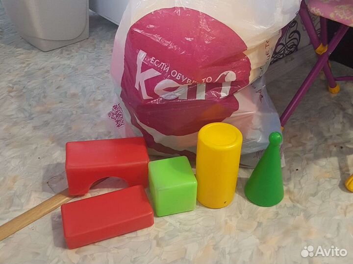 Крупные кубики