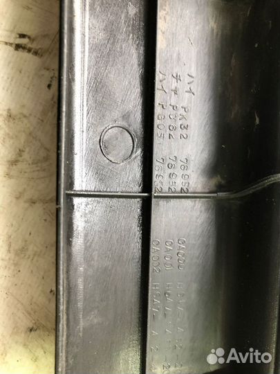 Накладка на порог Nissan Murano Z50 передняя