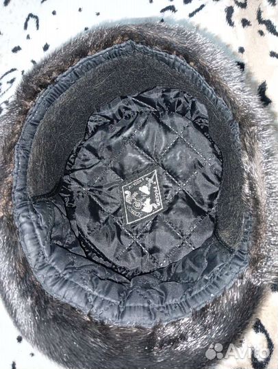 Норковая шапка мужская